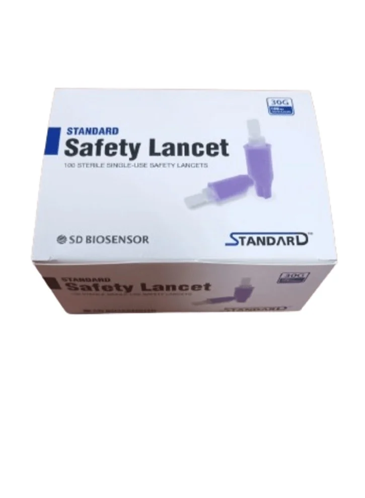 SD BIOSENSOR Sterile Safety Lancets Single Use Professional Premium (100 Count) kj3hs