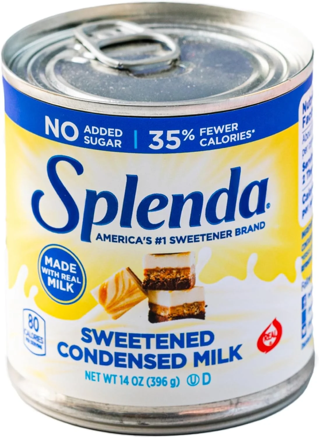 Splenda Reduced Calorie Sweetened Condensed Milk (No Sugar Added, 397 g) h2g8d