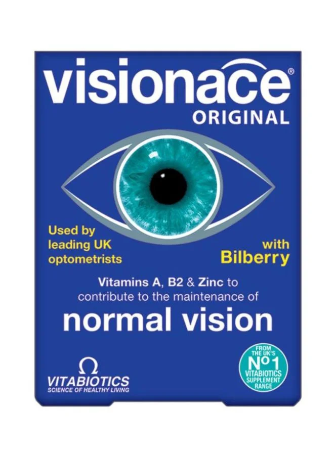 Vitabiotics Visionace Eye Health Support Supplement (30 Tablets) 63ymk