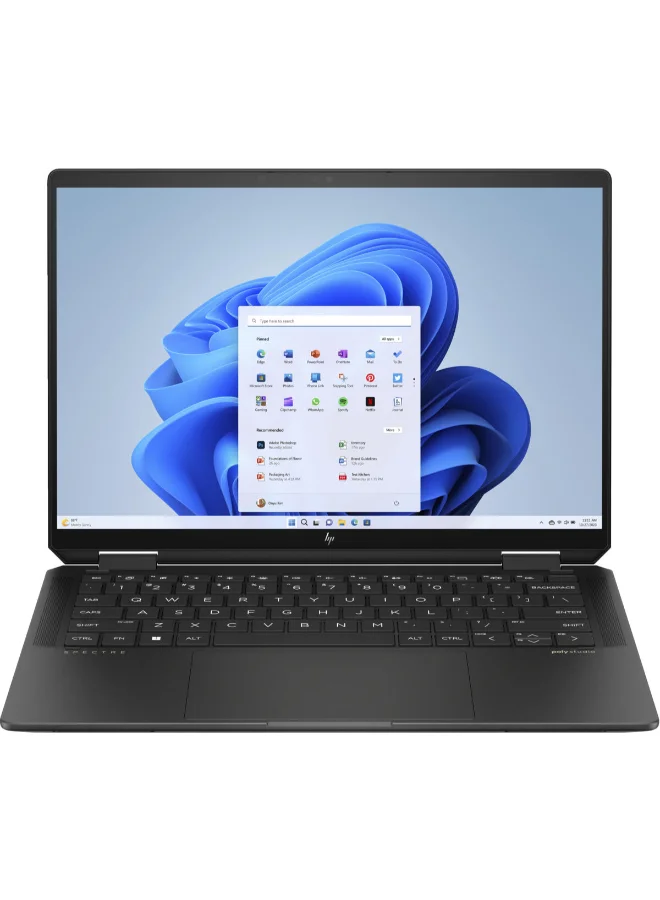 Premium 14-Inch Laptop Intel Core Ultra 7 155H 16GB RAM 1TB SSD Windows 11 (Nightfall Black, 14-Inch) b86xy