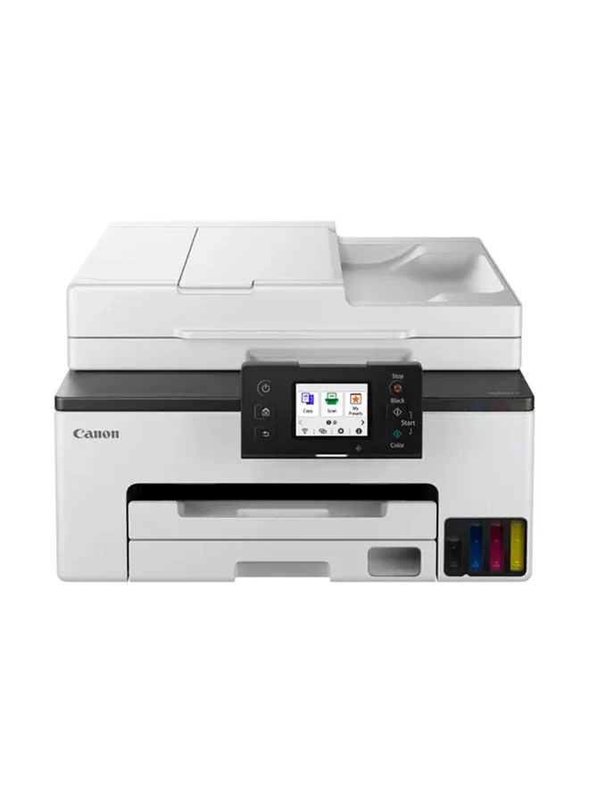 Premium 4-in-1 MegaTank Wireless Inkjet Printer High-Efficiency Home Office Document Solution (White) ml9kt