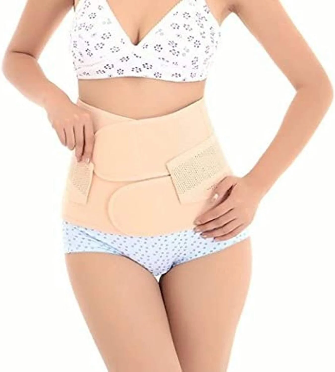 Healthcom Postpartum Abdominal Support Belt Breathable Waist Shaper for Women (Medium) 392l8