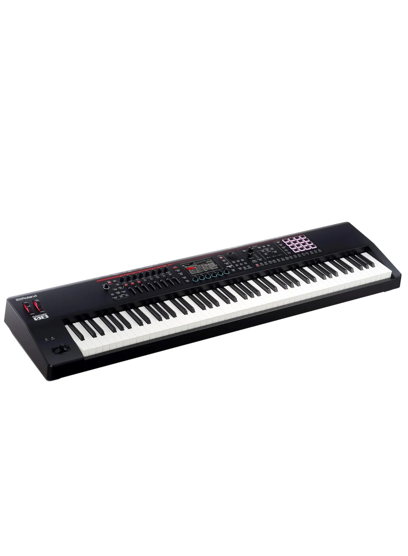 Premium 88-Key Weighted Action Synthesizer Workstation Professional Music Production Keyboard (88 Keys) kfr6e
