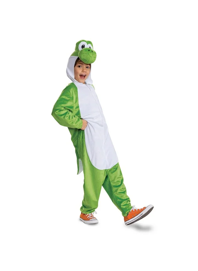 Disguise Character Hooded Jumpsuit Costume for Kids (Green, Size 14-16) mwi5w