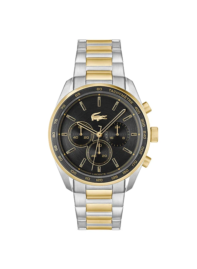 Premium Men's Chronograph Stainless Steel Quartz Wrist Watch (Silver, 42 mm) ifdgw