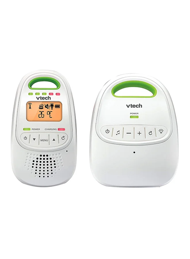 Digital Audio Baby Monitor Long Range Wireless Parent Unit with Rechargeable Battery (1 Unit) 4k9l6