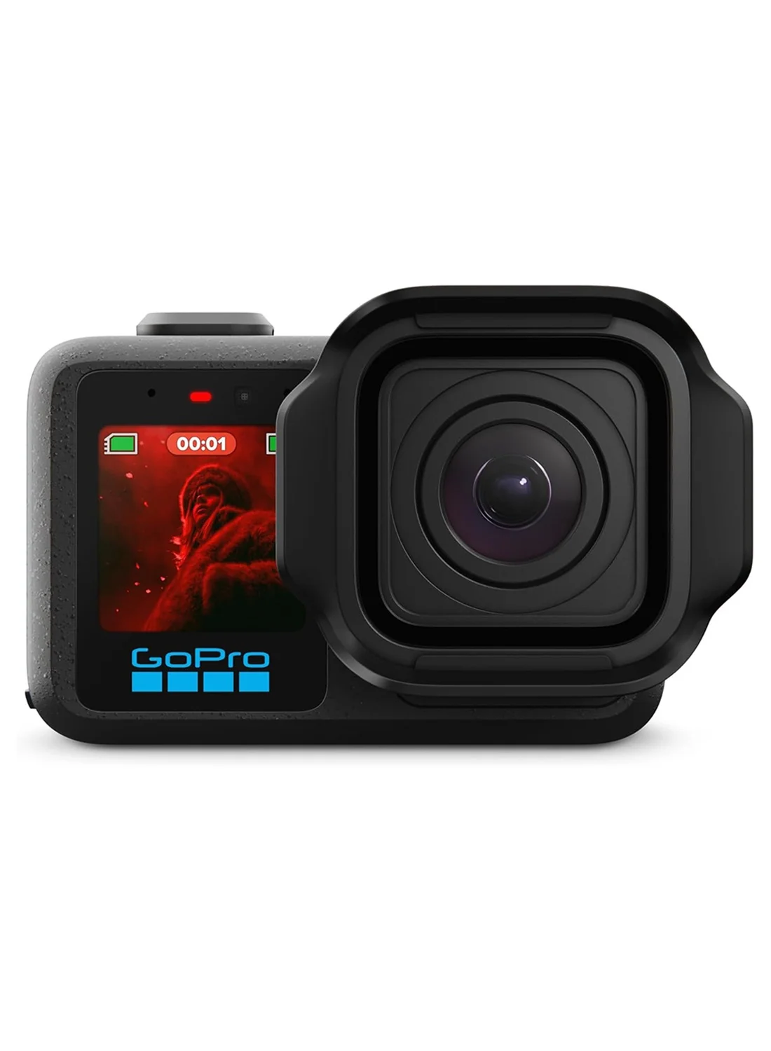 Action Mission 1 Pro Digital Action Camera 8K Open Gate 50MP Sensor with 2150mAh Enduro Battery (Black) dgj47