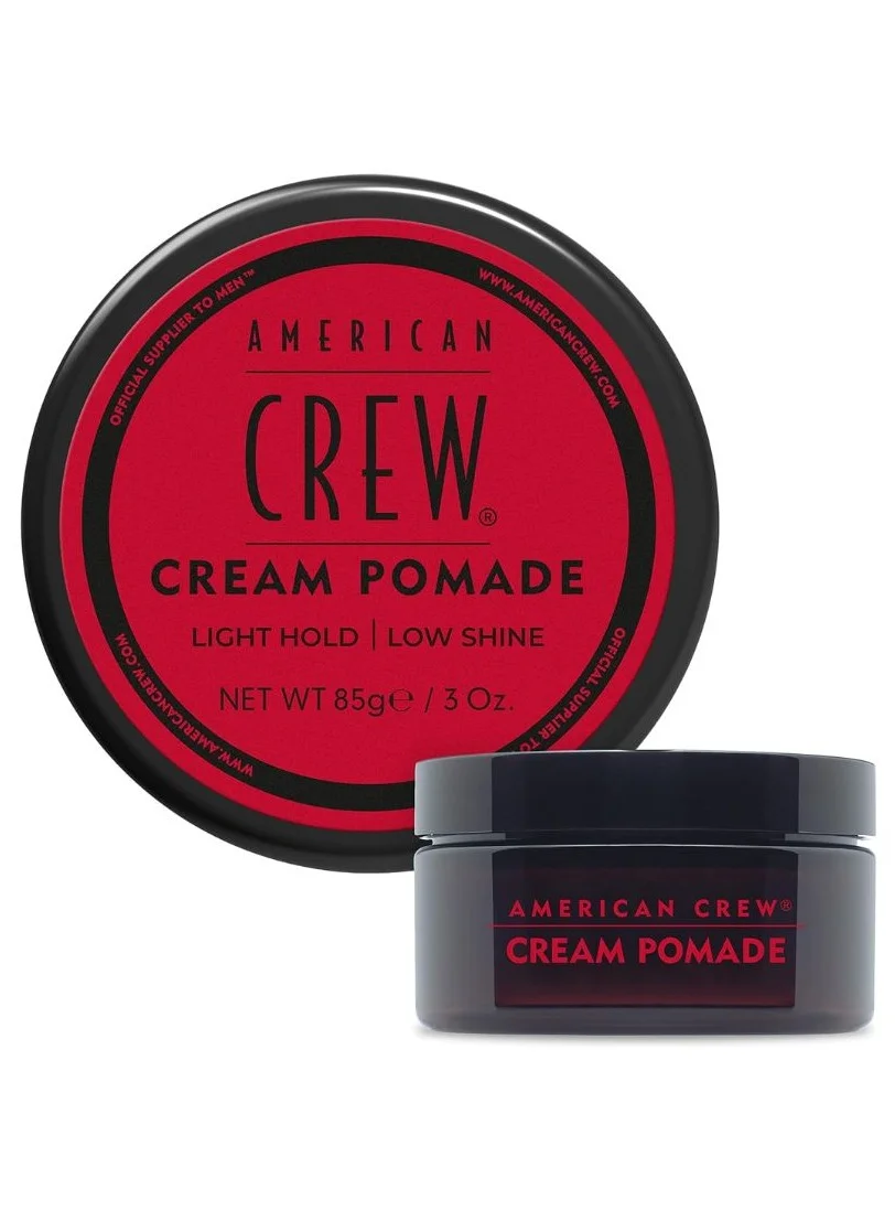 Premium Moisture-Rich Cream Pomade for Men, Natural Look, Low Shine Finish, Light to Medium Hold (85g) 67snt