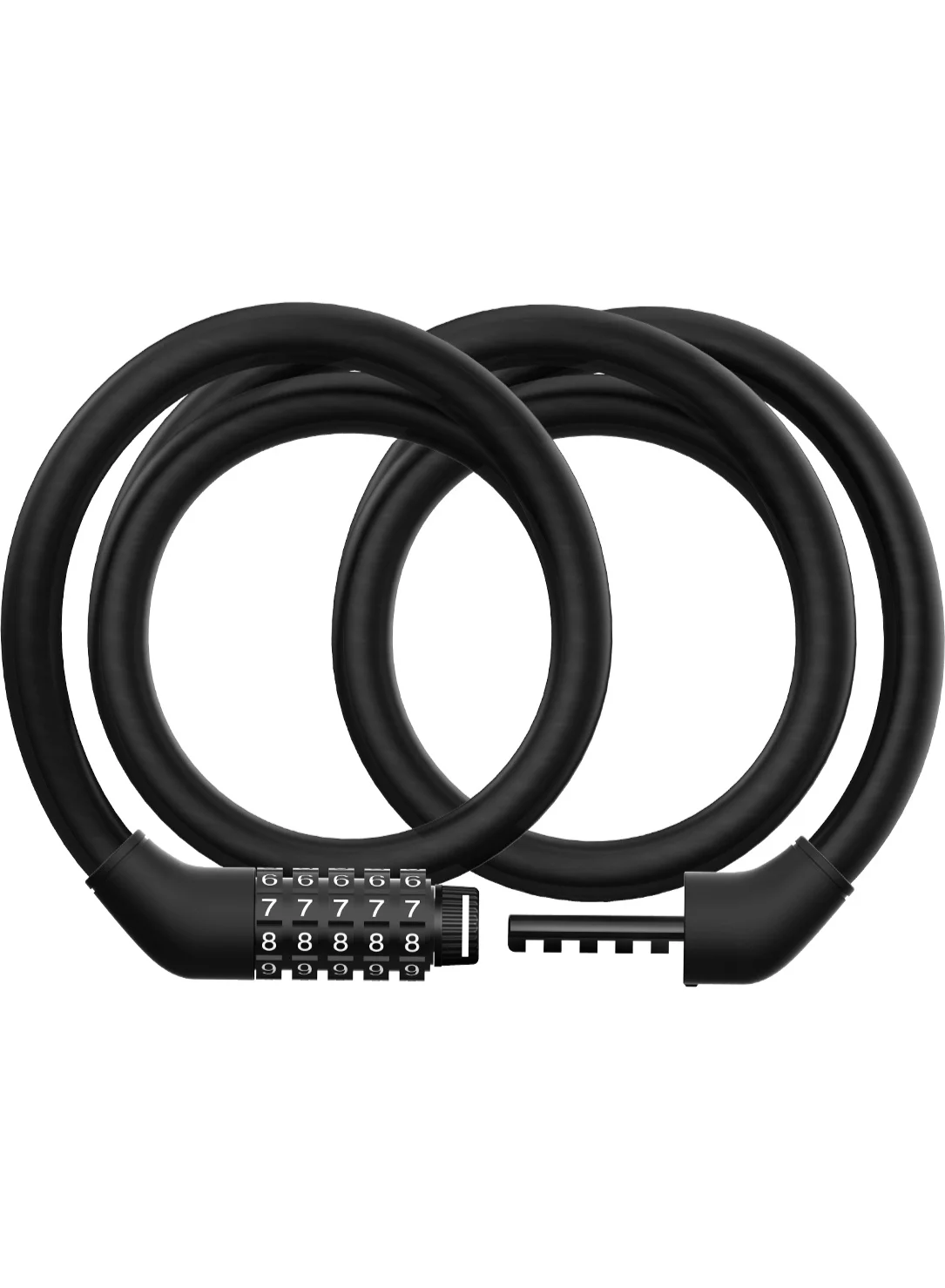 Premium Electric Scooter Cable Lock Heavy-Duty Alloy Security Chain (Black, 120 cm) cdqhk