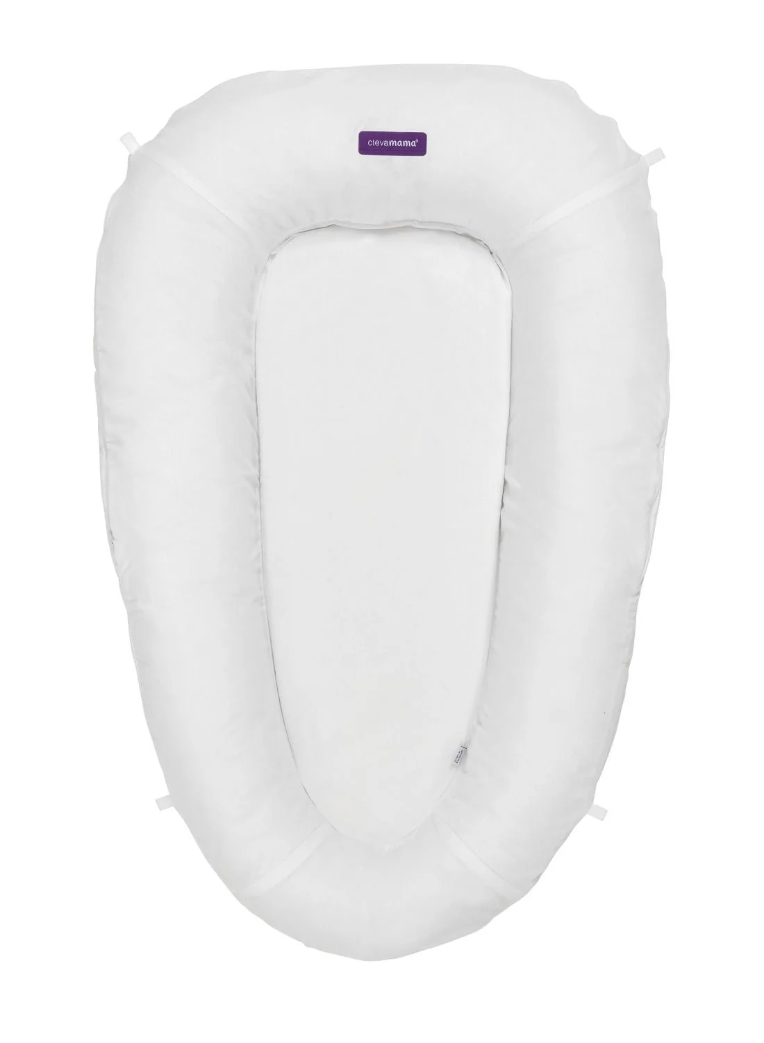Clevamama Baby Sleep Pod Breathable Infant Nest (White, 0-6 Months) 3mfjk