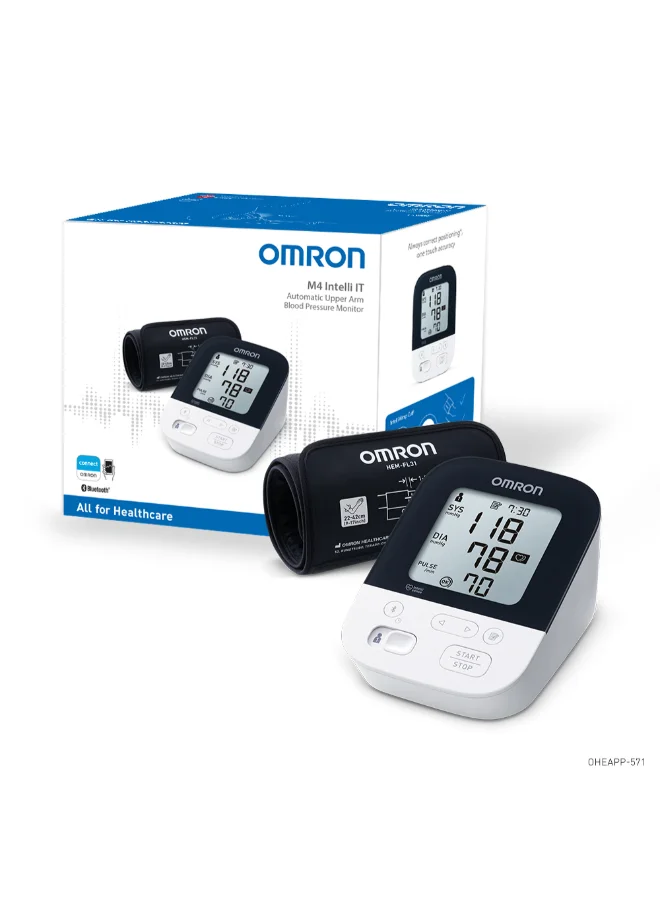 Premium Digital Upper Arm Blood Pressure Monitor with Bluetooth Connectivity (1 Unit) x6yk6