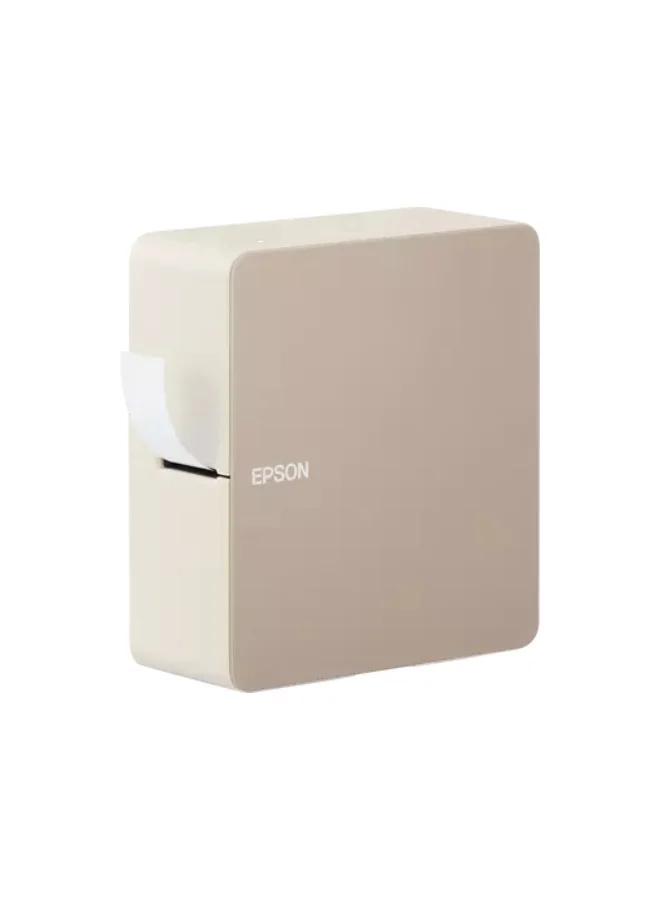 Premium Portable Label Printer Wireless Bluetooth Connectivity Compact Design for Home and Office Organization (Beige) ardt2
