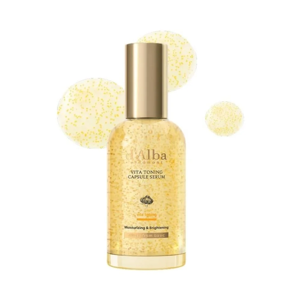 d'Alba Vita Toning Capsule Serum Premium Brightening Face Care (100 mL) ag7on