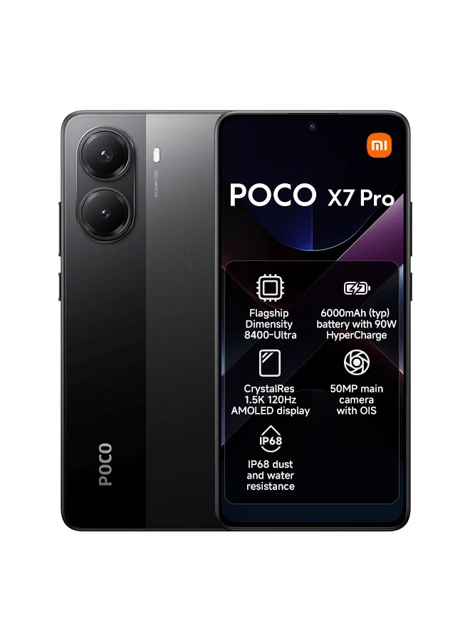 Smart Dual SIM 5G Smartphone 12GB RAM 512GB Storage High-Performance Mobile Device (Black, 6.67 in) kwajl
