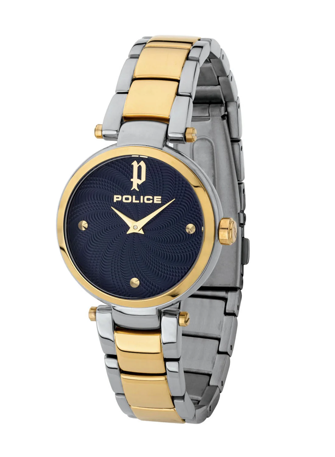 Premium Stainless Steel Analog Watch for Women (Silver and Gold, 34mm) nd5j7