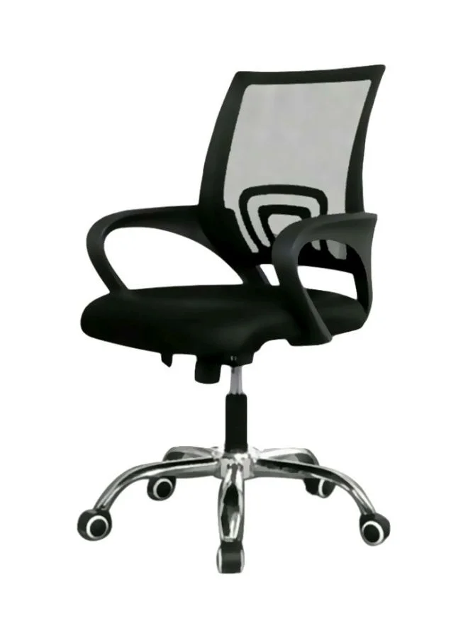 LW Ergonomic Mesh Office Chair Adjustable Breathable Task Chair (Black, 48x95x48cm) njpfv