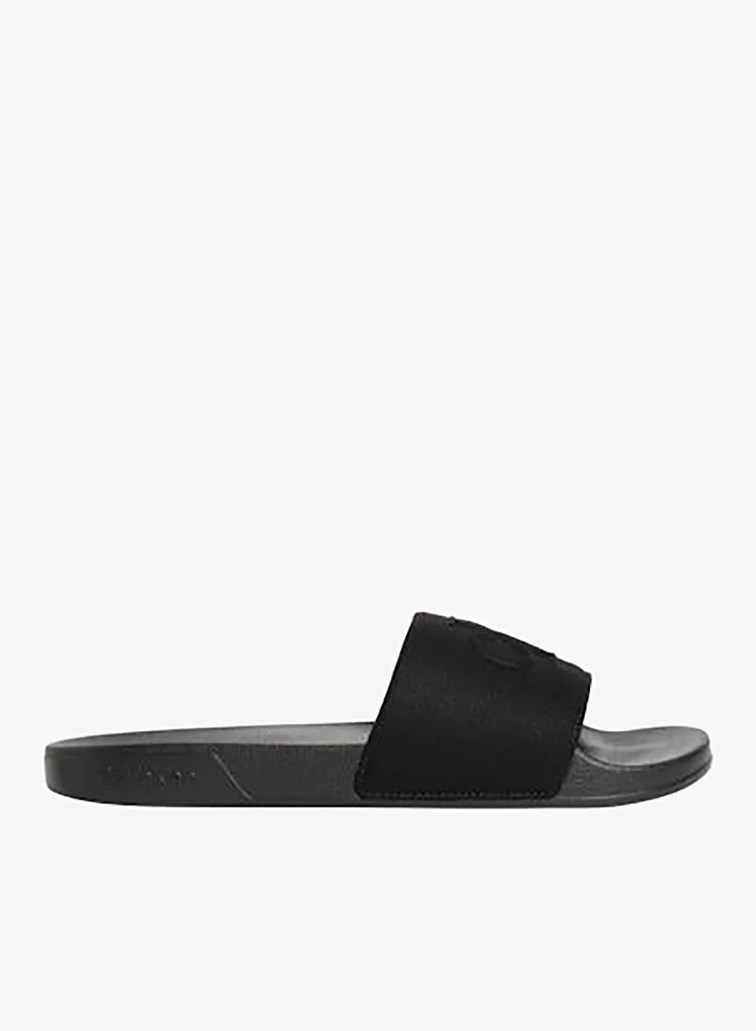 Premium Canvas Contoured Logo Sliders Lightweight Casual Footwear for Men picet