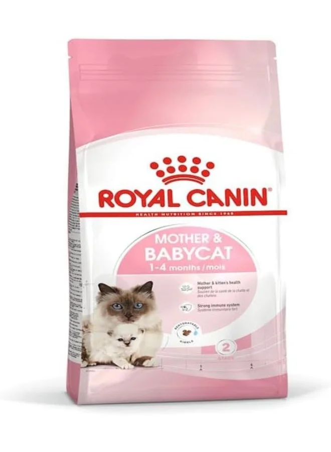 Premium Mother and Babycat Dry Food for Nursing Queens and Kittens (4 kg) fy0kz
