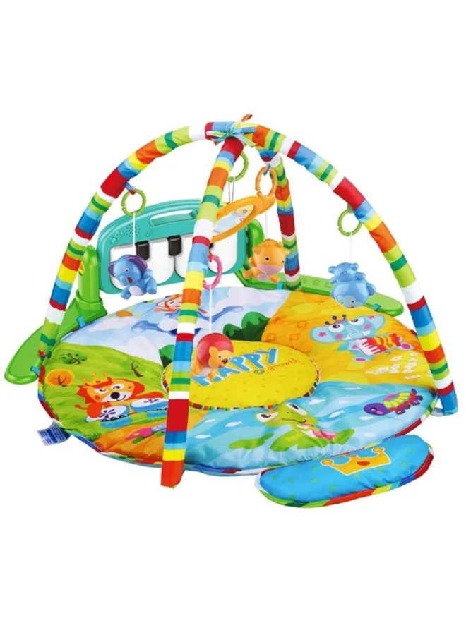 HUANGER Piano Fitness Mat Educational Musical Activity Toy for Infants (Multicolor, 75 cm x 50 cm) pcj0o