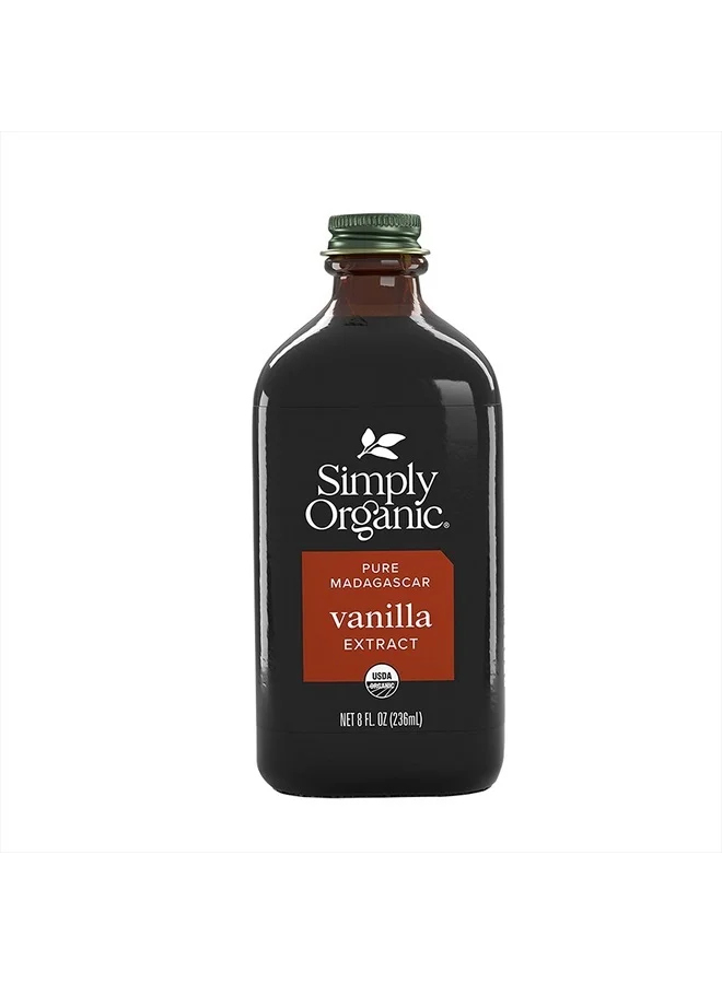 Simply Organic Pure Vanilla Extract Premium Culinary Grade (237 mL) k1h4y