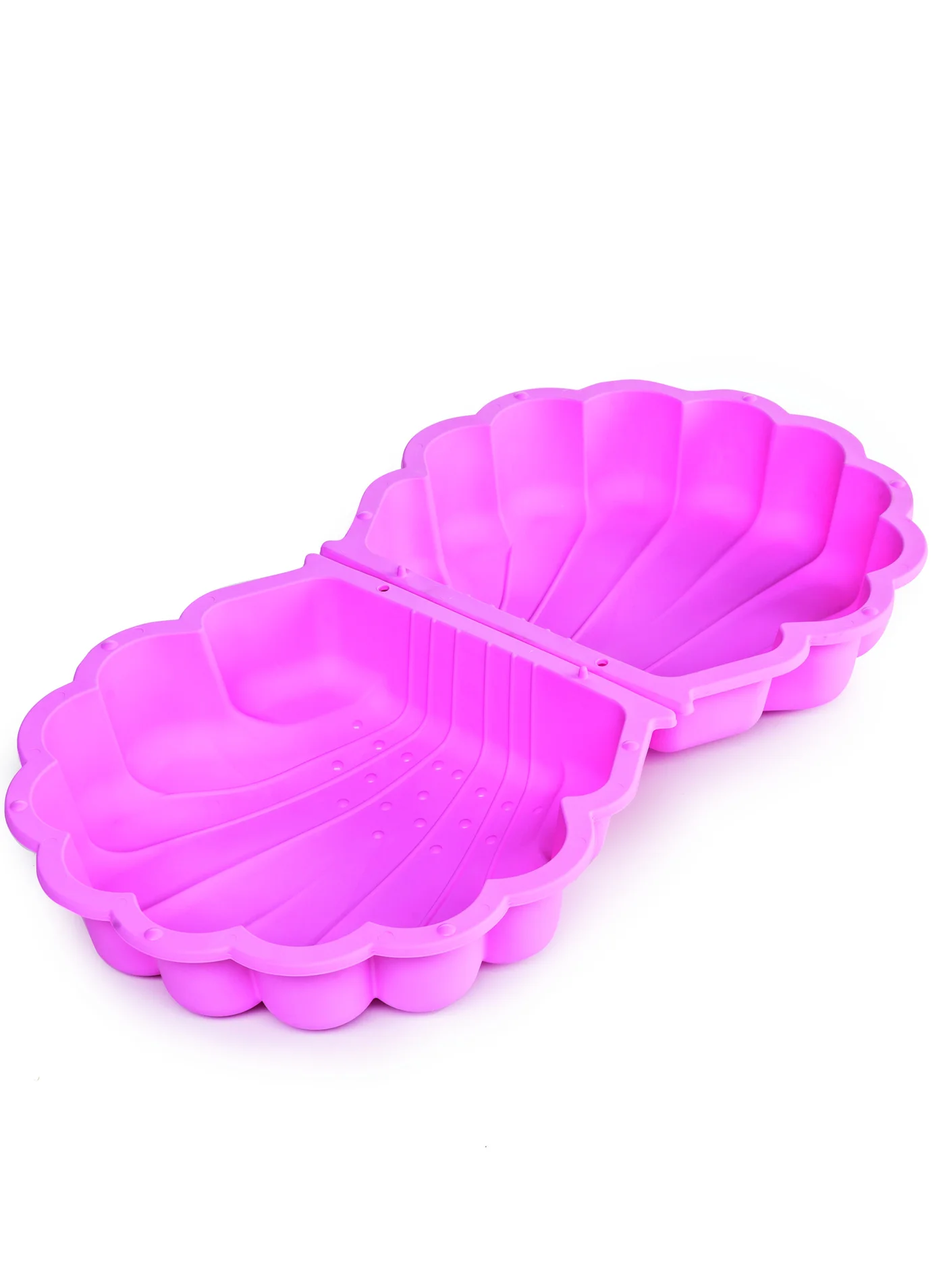 Paradiso Shell Shaped Sandpit for Kids (Pink, 87 cm x 87 cm) kw5m3