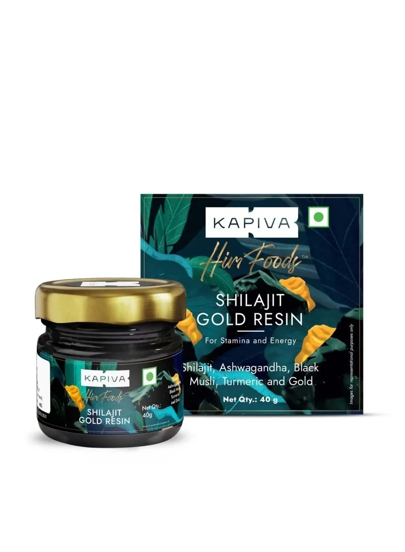 Premium Shilajit Gold Resin with 24 Carat Gold Infusion (40g) - Authentic Ayurvedic Supplement for Stamina and Vitality jp3to