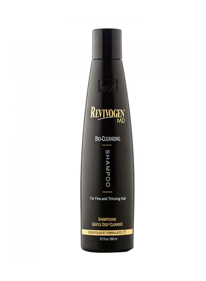 Revivogen MD Bio-Cleansing Shampoo for Thinning-Prone Hair (Black, 360 mL) q4zwj