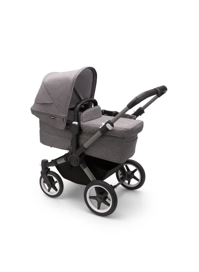 Premium Convertible Single to Double Stroller, Adjustable Multi-Position Seat, Graphite Grey (Full-Size) bcpsu