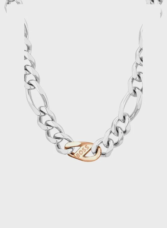 Rian Stainless Steel Charm Necklace (Premium Minimalist Jewelry for Women) vfx76