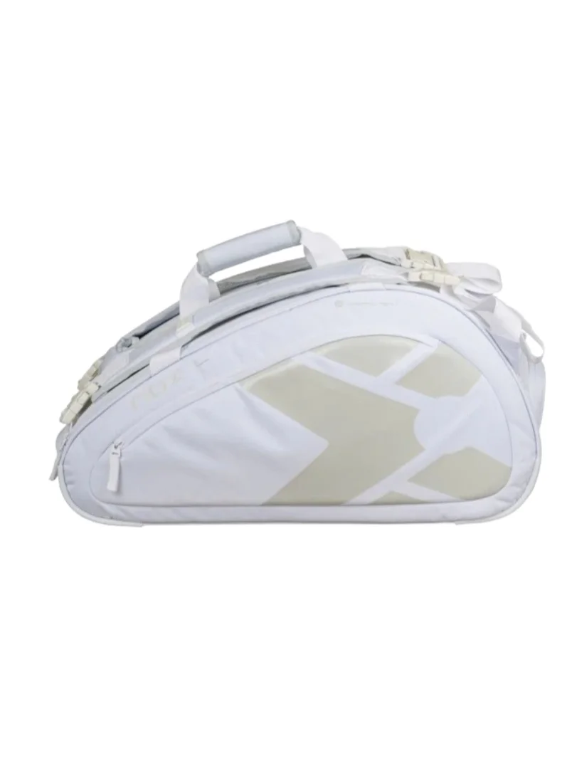 Premium Padel Racket Bag Professional Sports Equipment (White, 2024 Edition) ko98i