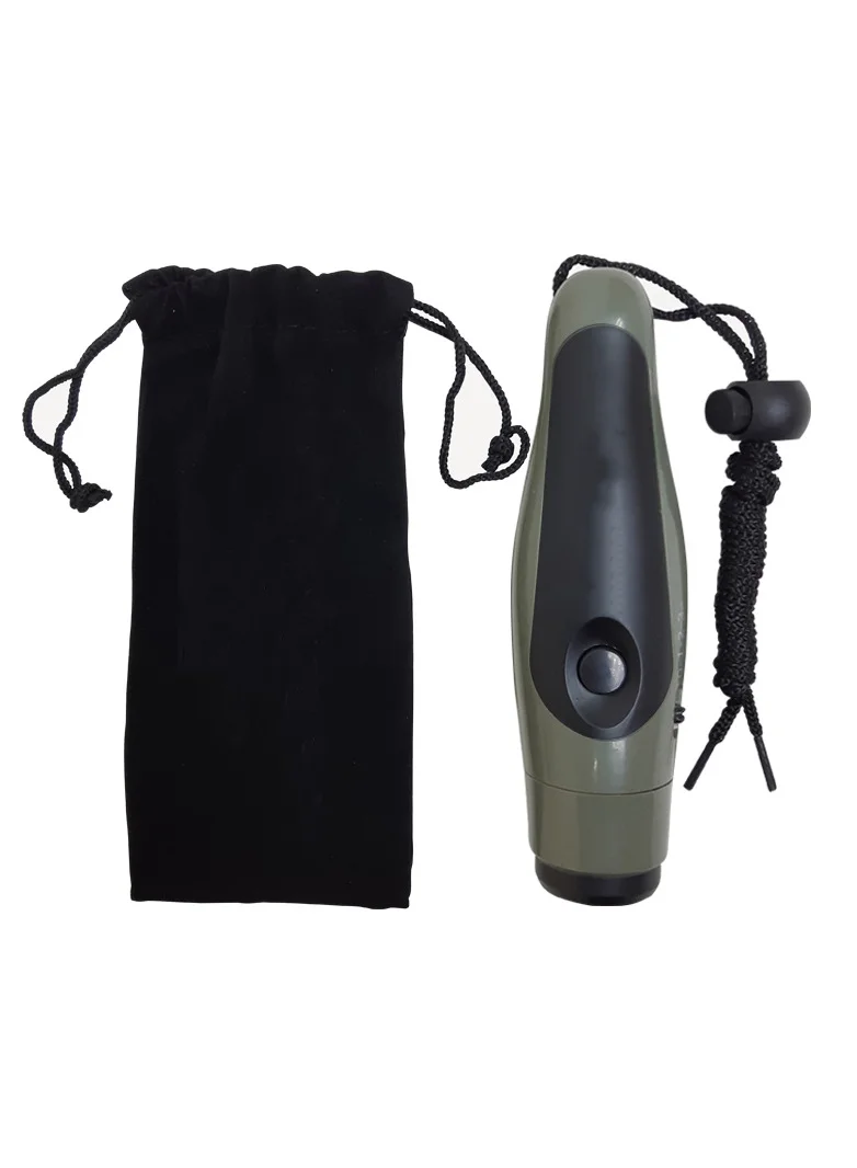Spall Electronic Whistle High Volume Three Tone Handheld Signal Device with Lanyard for Sports Coaching Referee Outdoor Safety (12 cm) 6yt8u