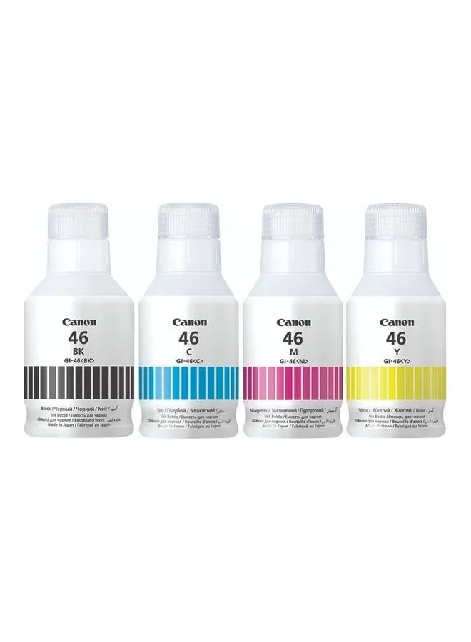 Premium Ink Refill Multipack for Printers (Black, Cyan, Magenta, Yellow, 4-Pack) 99o0e