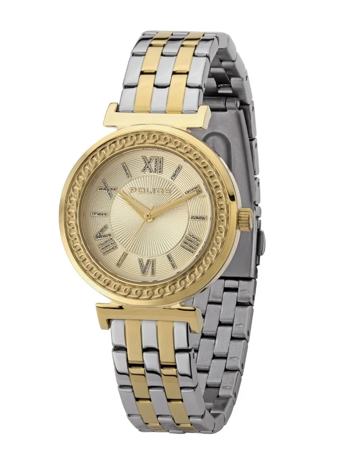 Premium Stainless Steel Analog Quartz Watch for Women (Silver, 35mm) 9imx6