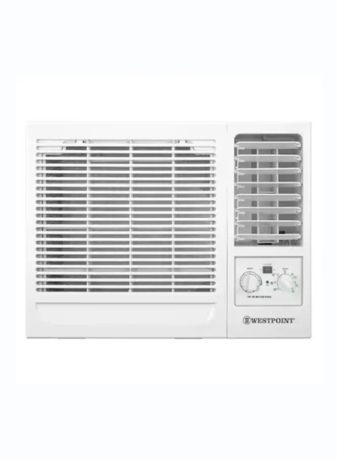 Premium Window Air Conditioner 2 Ton 23000BTU T3 Rotary Compressor with Auto Swing and 3 Fan Speeds (White, 43x66x68 cm) l14k8
