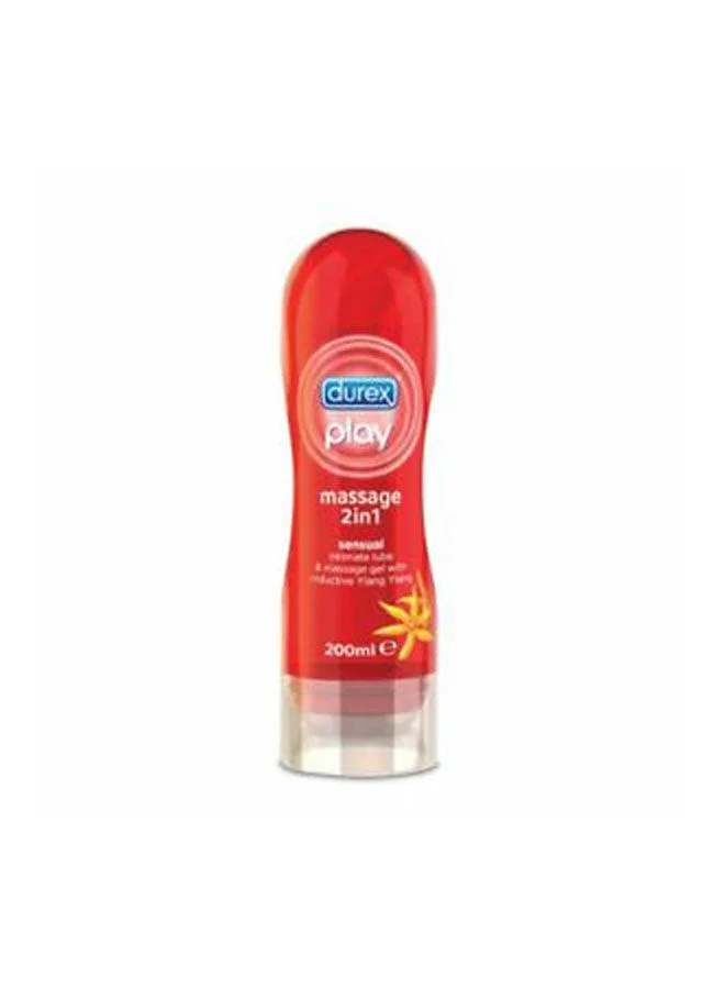 Premium Sensual 2-in-1 Massage Gel and Personal Lubricant (200 mL) aj71c