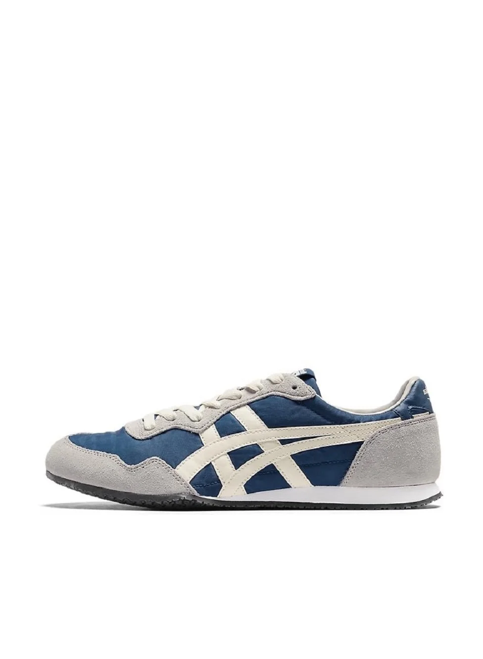 Premium Athleisure Sneakers Colorblock Lightweight Walking Shoes for Men and Women (Blue/Gray) 1opu3