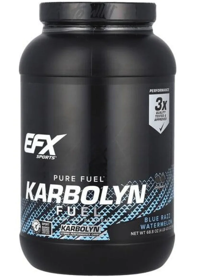 EFX SPORTS Karbolyn Fuel Carbohydrate Supplement Powder (Blue Raz Watermelon, 1.81 kg) 35387