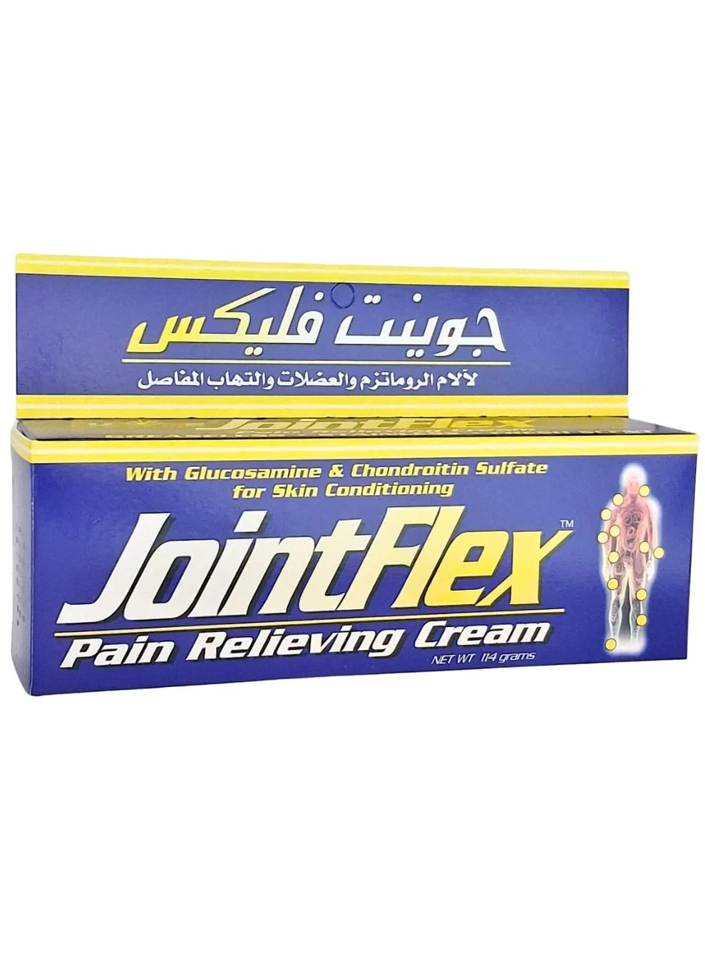 JointFlex Pain Relief Cream Premium Topical Formula for Joint Support (118 g) uta6c