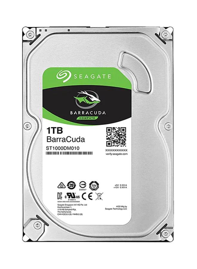 Premium Desktop Internal Hard Drive 1TB 3.5 Inch 7200 RPM SATA 6Gb/s High-Performance Storage 4u836