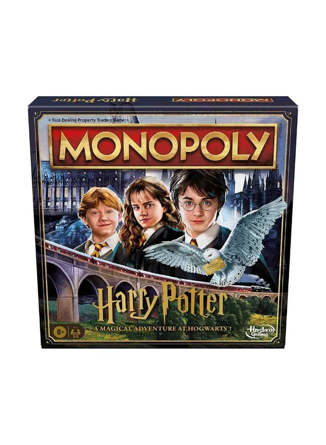 Wizarding World Fantasy Strategy Board Game Premium Edition (Family Game Night, 2-6 Players) 6yx99
