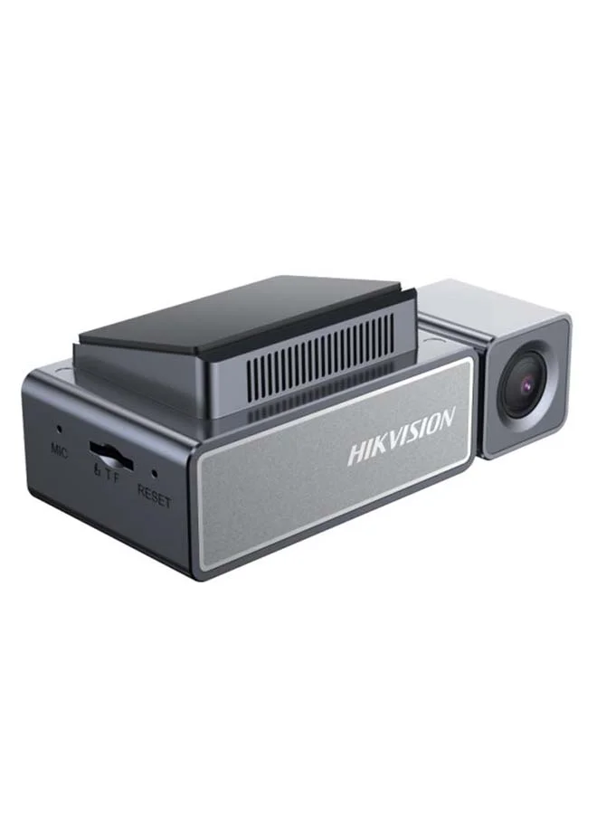 HIKVISION Front 2K HD Car Dash Camera with Rear 1080P Camera and Built-In Wi-Fi (Dual Lens, Parking Monitoring) 8em74