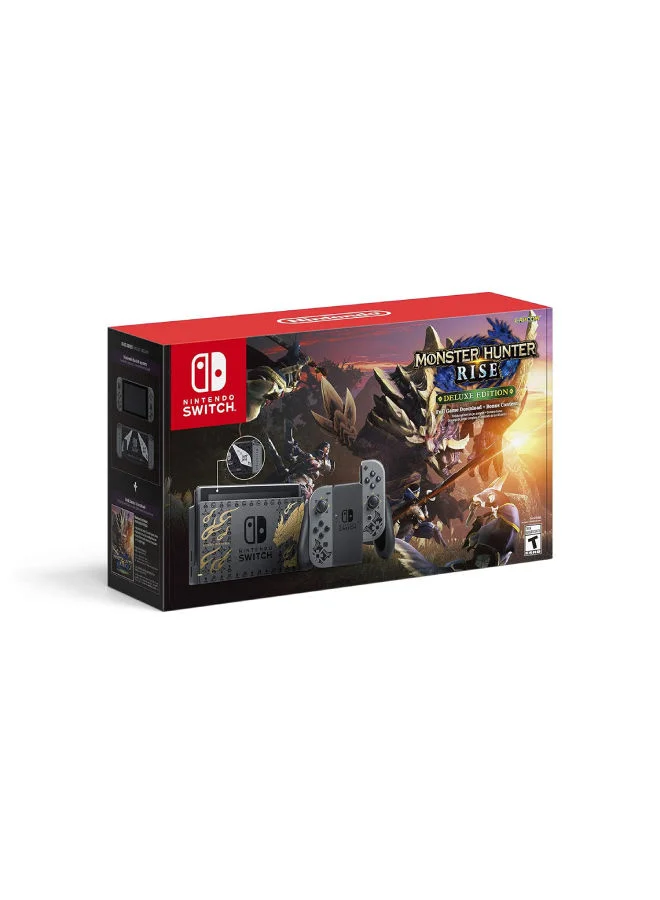 Premium Handheld Gaming Console Monster Hunter Rise Edition (Portable, 32GB Storage) ye9e5