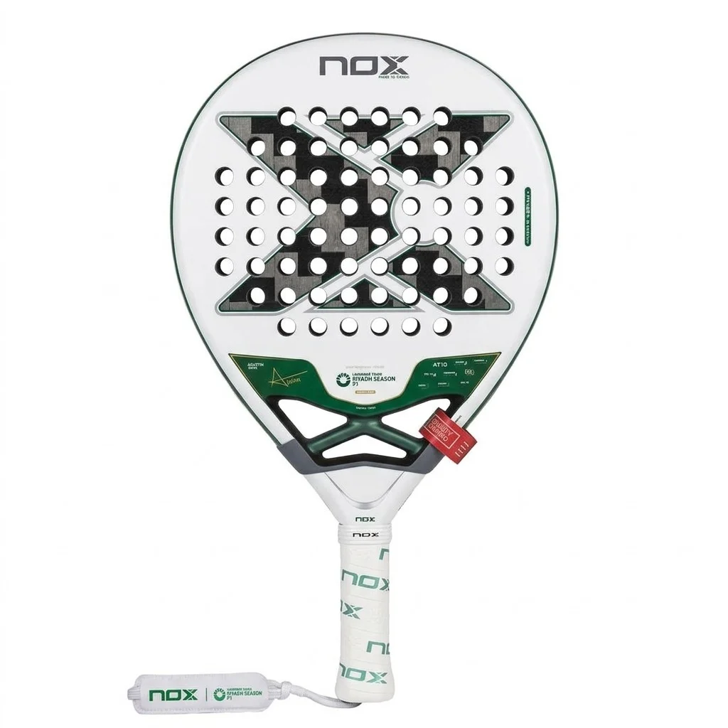 Nox AT10 Genius 12K Alum Xtrem Padel Racket Set (Professional Grade, Carbon Fiber, For Advanced Players) rv7t6