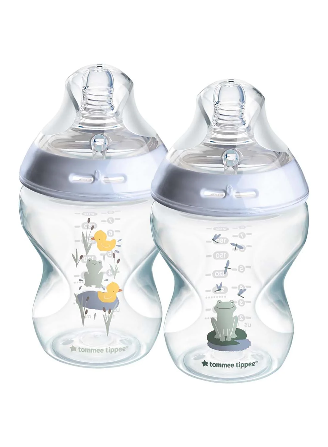 Premium Natural Start Feeding Set (260 mL, Pack of 2) BPA-Free Silicone Teat for Newborns and Toddlers z1svj