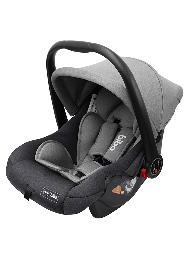 Moon Infant Car Seat and Carrier with Full Body Support Cushion (Grey, 0-18 kg) o7bp7