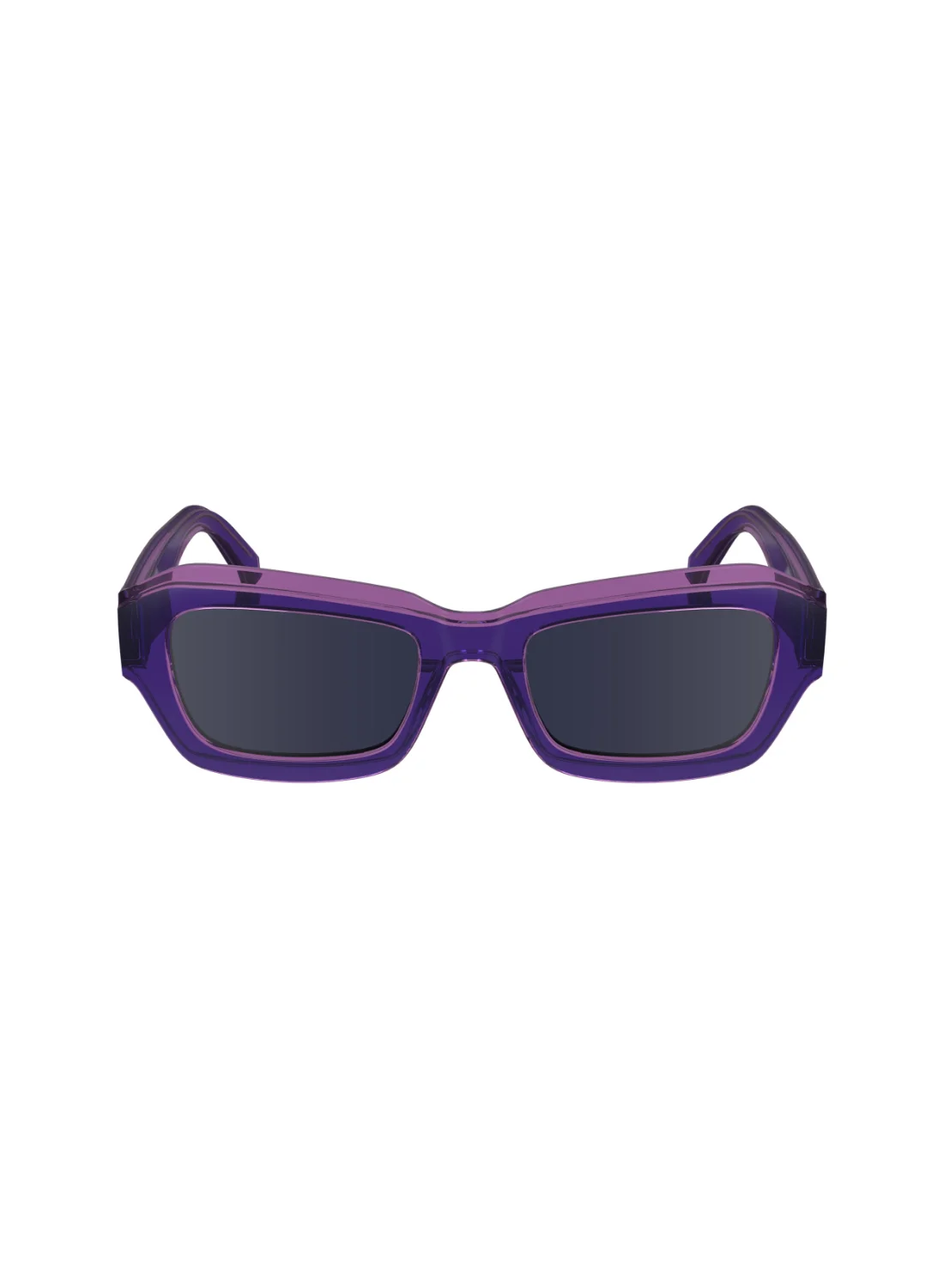 Premium Modified Rectangle Sunglasses for Women (Purple, 52mm) pjfc6