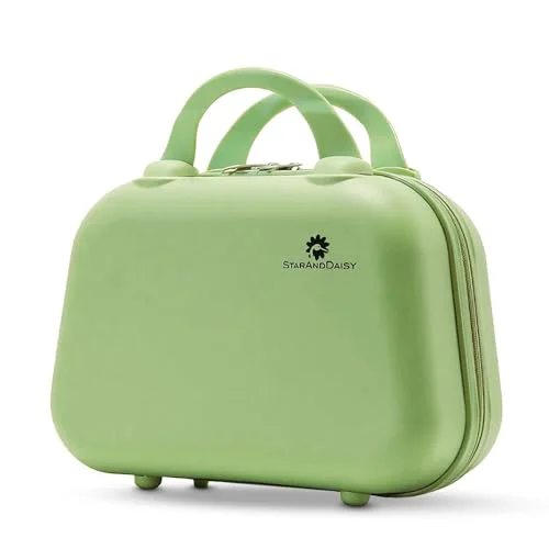 Kids Travel Suitcase Waterproof Lightweight Carry-on Luggage for Boys and Girls (Green, 40 cm) uc3j7