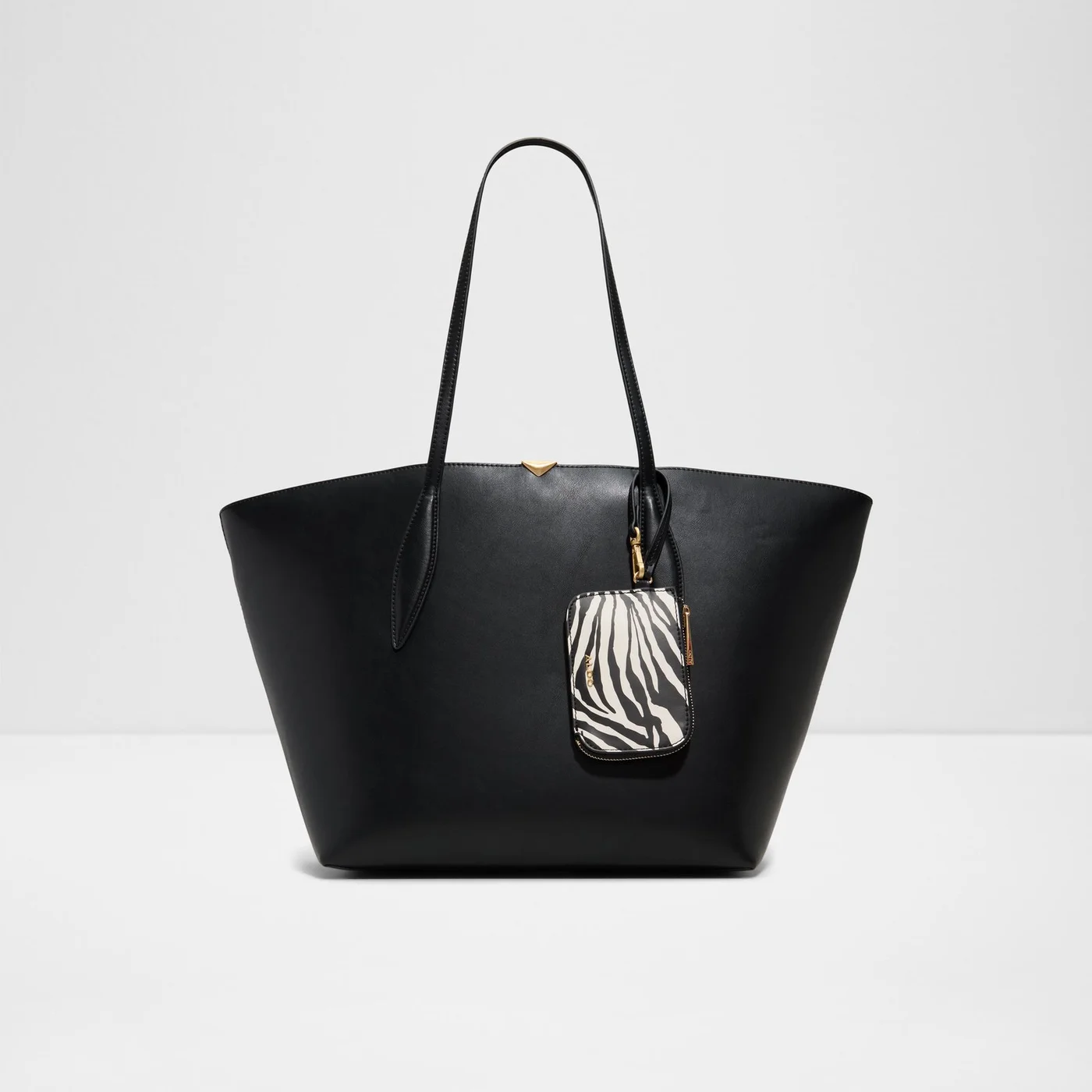 Premium Structured Satchel Handbag for Women (Black, Medium) wps1g
