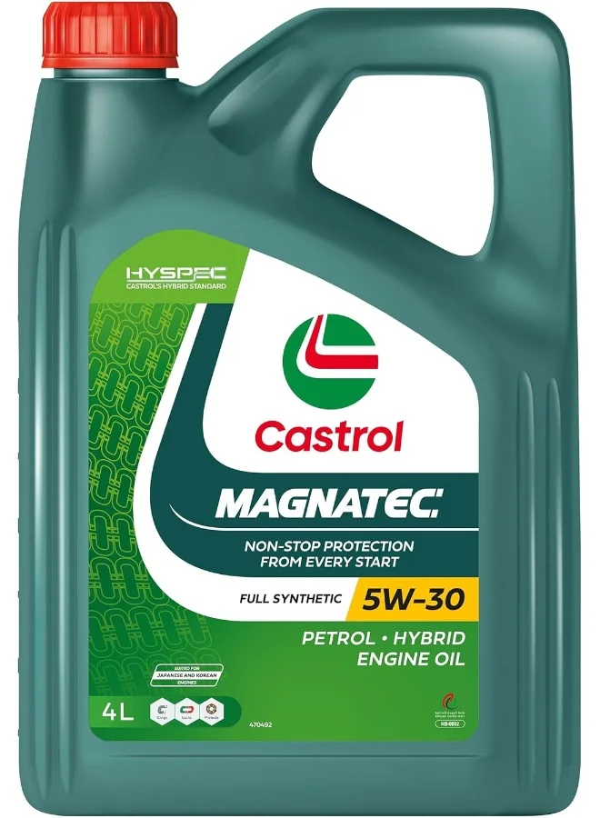 Premium Synthetic Engine Oil 5W-30 Full Performance Lubricant for Gasoline and Diesel Engines (4L) ni10c