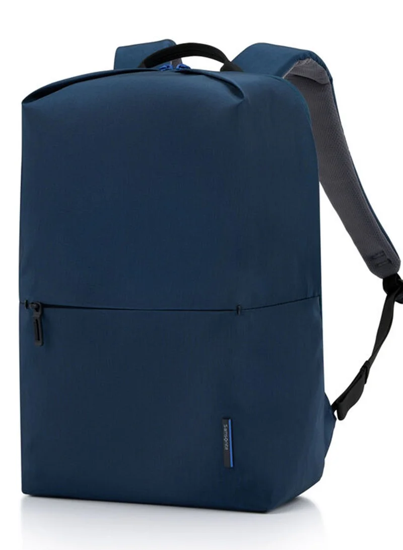 Premium Laptop Backpack for 15.6 Inch Devices, Durable Nylon Travel Bag with Organized Pockets (Navy, 45 cm) u73f5